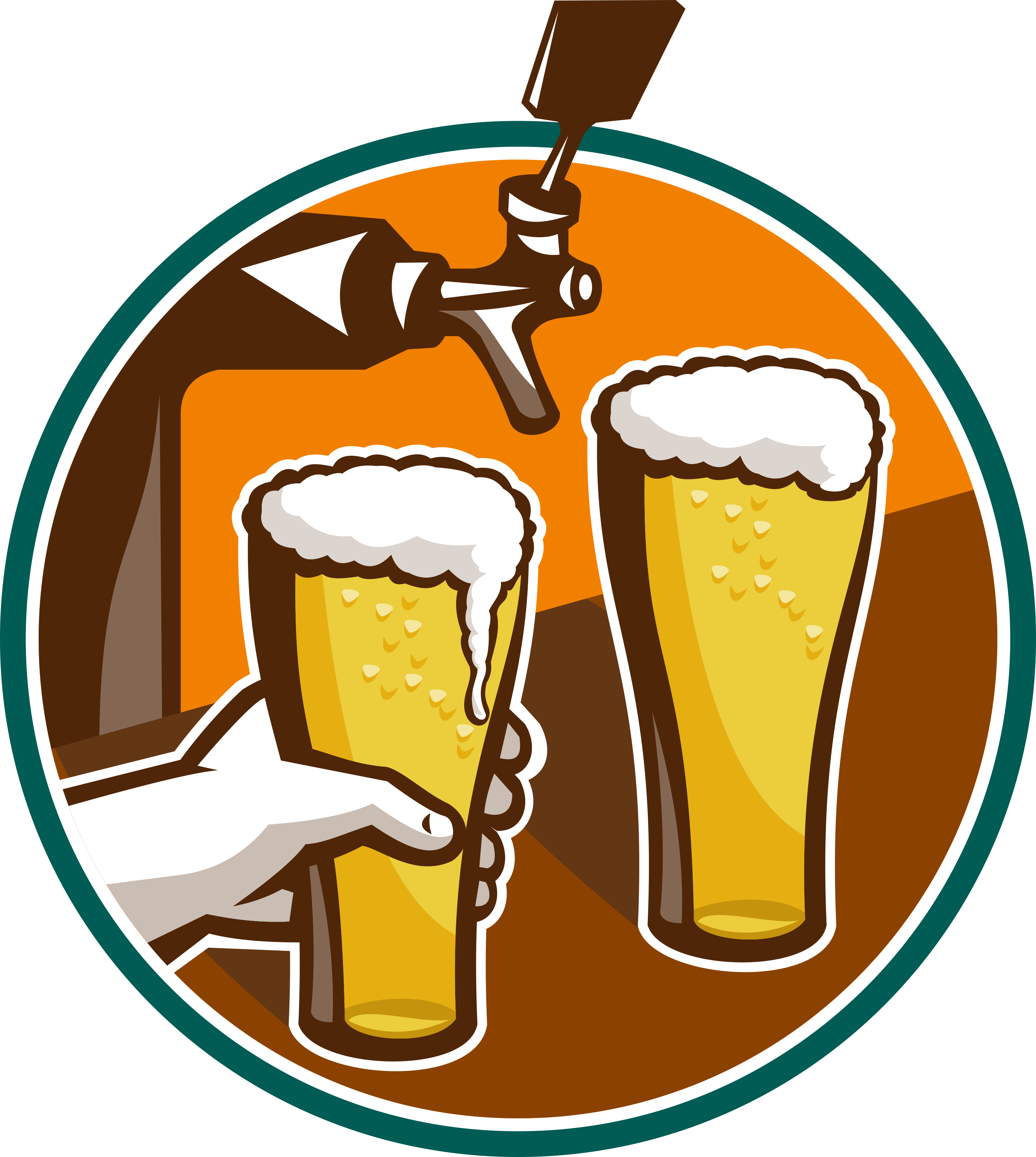 Picture Stock Beer Tap Clipart - Beer On Tap Clipart (3000x3351), Png Download