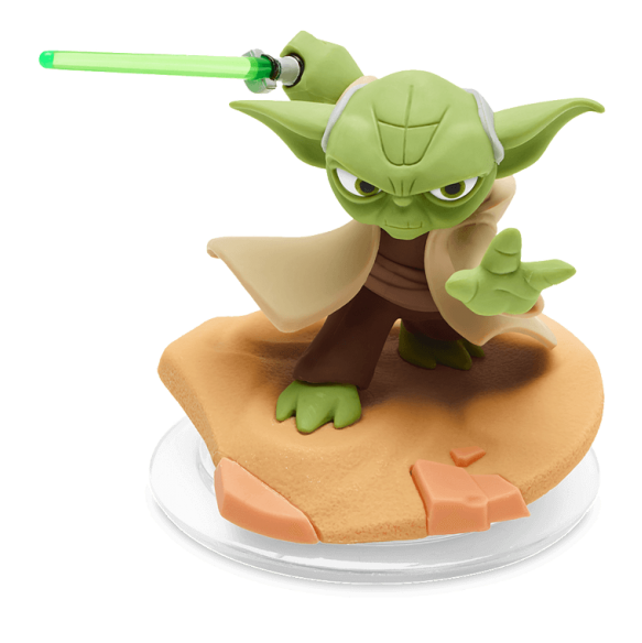 Yoda Fig 300x300@2x - Disney Infinity Yoda (600x600), Png Download
