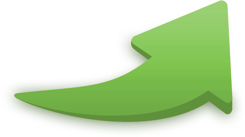 Green Arrow Png File - Green Arrow Png (795x486), Png Download