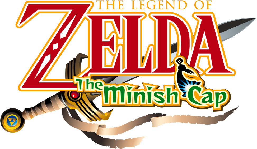 Logo Clipart Zelda - Legend Of Zelda The Minish Cap Logo (973x566), Png Download