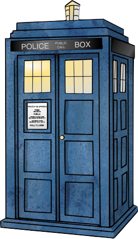Doctor Who Tardis Drawing (270x467), Png Download