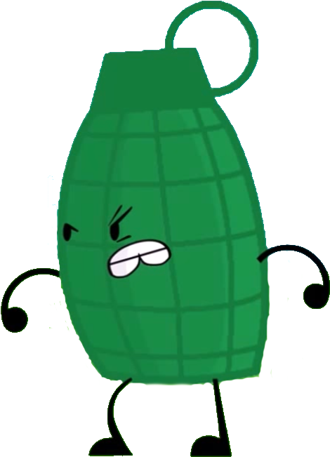 Grenade - Cartoon Grenade Png (497x685), Png Download
