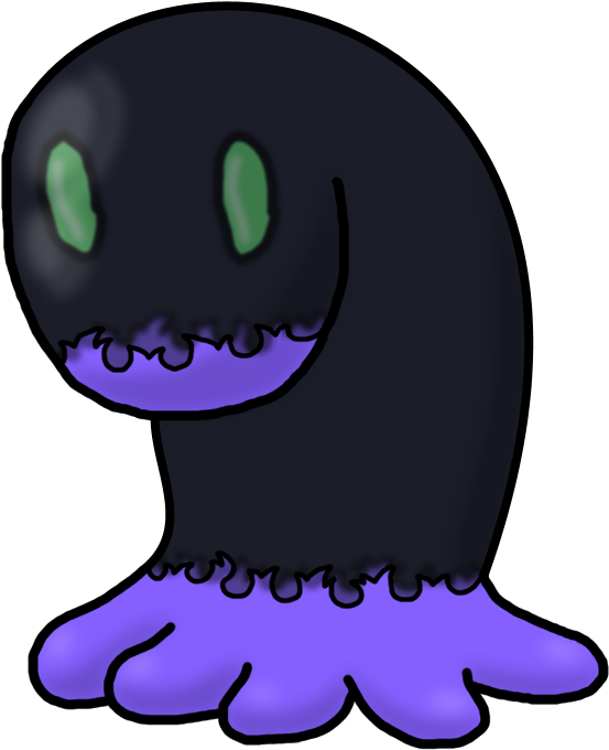 Irga Slime - Cartoon (750x750), Png Download