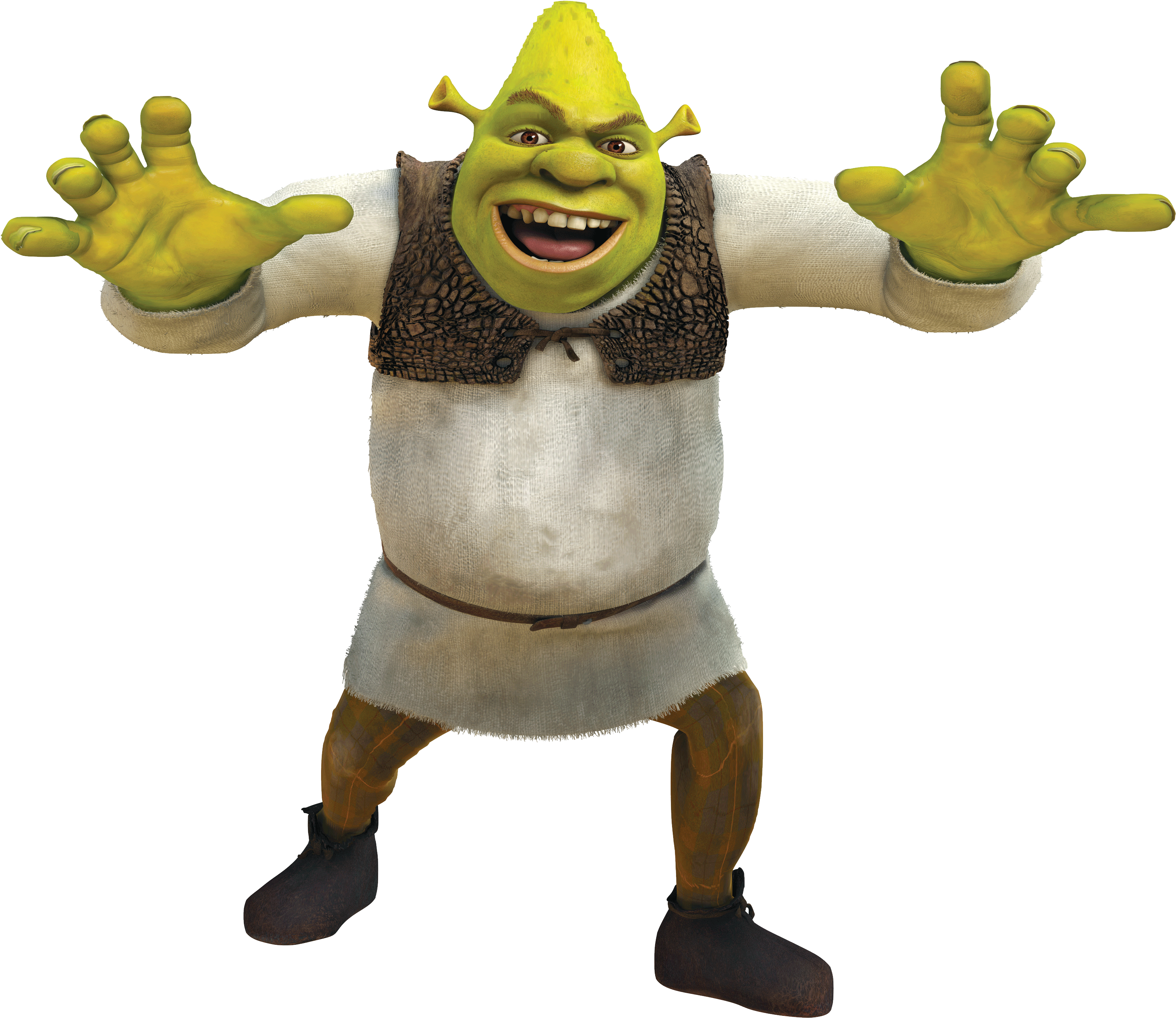 Shrek Transparent Png (3260x2822), Png Download