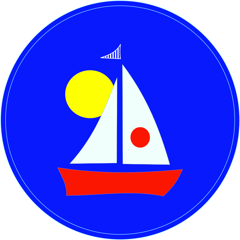 Sailboat Sailing Ship - Sun And Sailboat Large Tote Bag, Adult Unisex, Natural, (751x750), Png Download