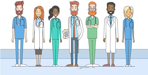 Cartoon Certified Nursing Assistant (600x316), Png Download