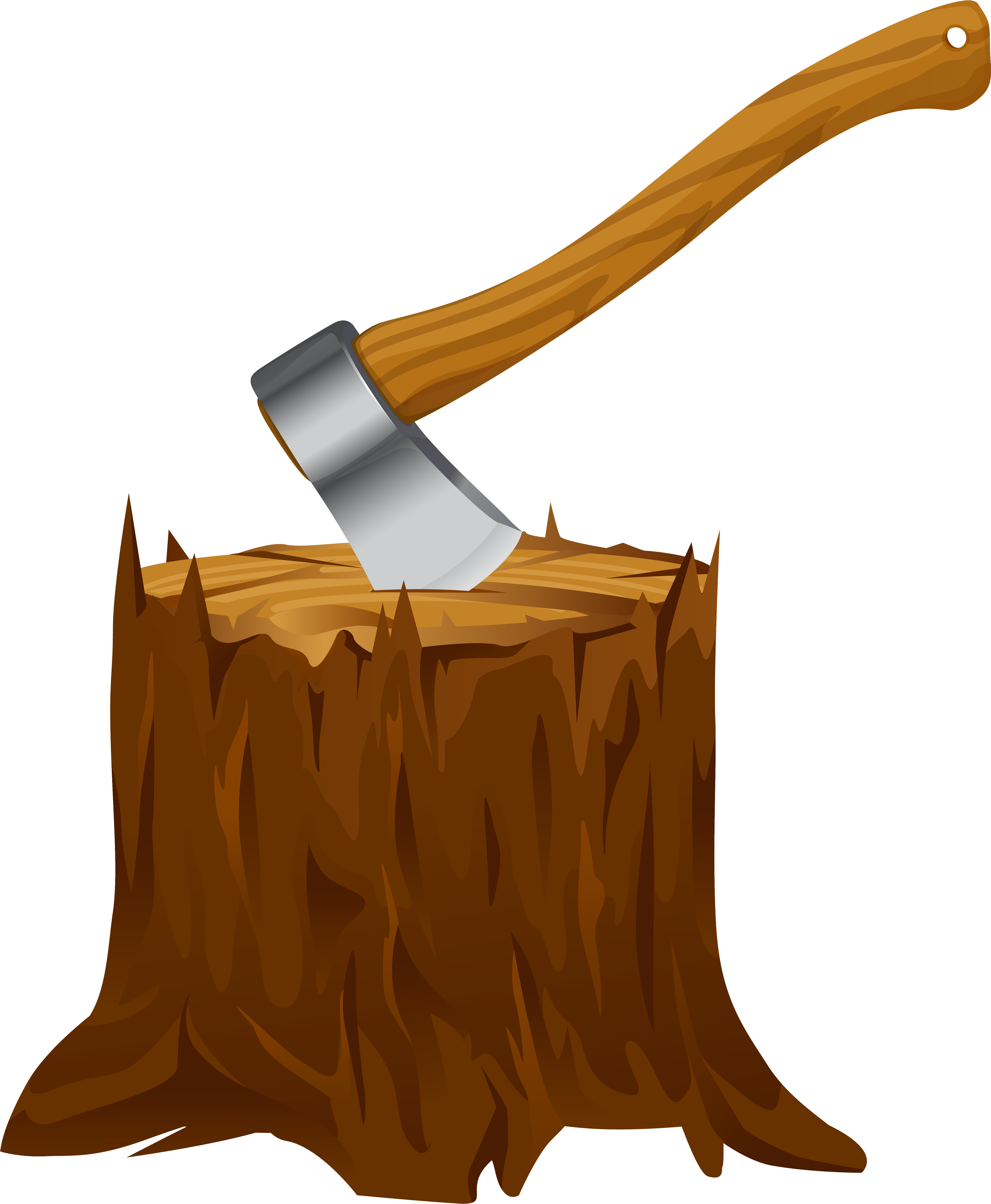 Tree Stump Clipart (4117x5000), Png Download