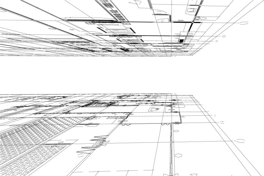 Free Png Abstract & Lines Png Images Transparent - Abstract Architecture Lines Png (850x567), Png Download