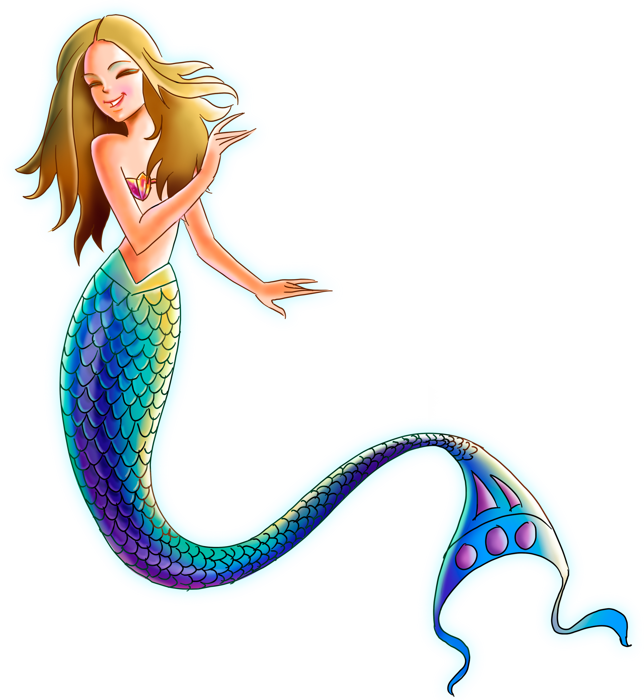 Русалка Png (2071x2250), Png Download