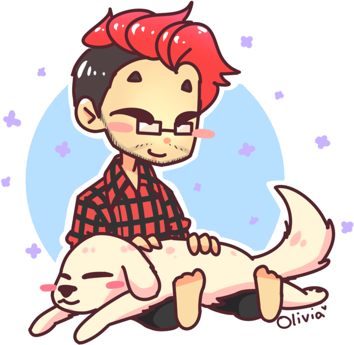 Download Markiplier Drawing Watercolor - Drawings Of Markiplier Cartoon PNG...