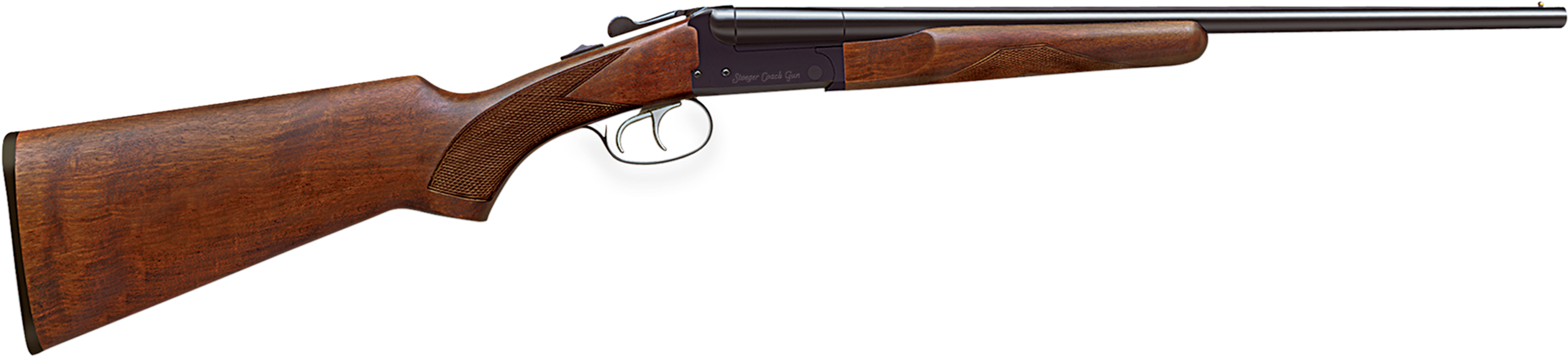 Shotgun Clipart Pump Shotgun (3410x1200), Png Download