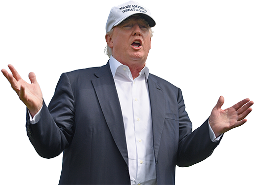 Share This Image - Donald Trump Transparent Background (600x375), Png Download