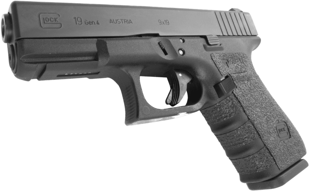 Glock 19 Png Vector Download - Talon Rubber Grips For Glock Gen4 23 (1125x1125), Png Download