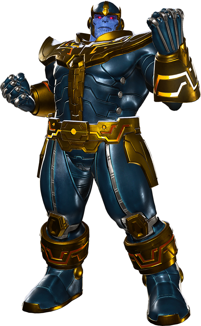 Thanos - Marvel Vs Capcom Infinite Thanos (714x1095), Png Download