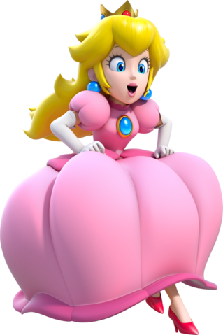 Peach Clipart Mario - Super Mario 3d World Peach (319x479), Png Download