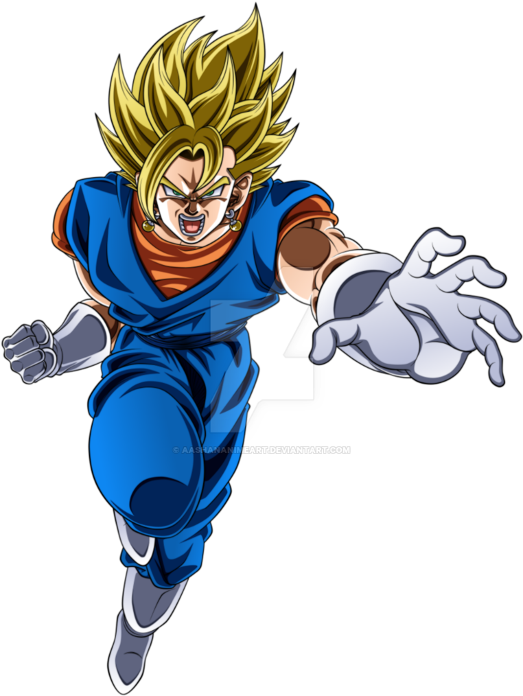 Vegito Super Saiyan 1 - Super Saiyan (777x1029), Png Download