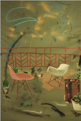El Balcón Ii By Bobby Cruz - Visual Arts (400x400), Png Download