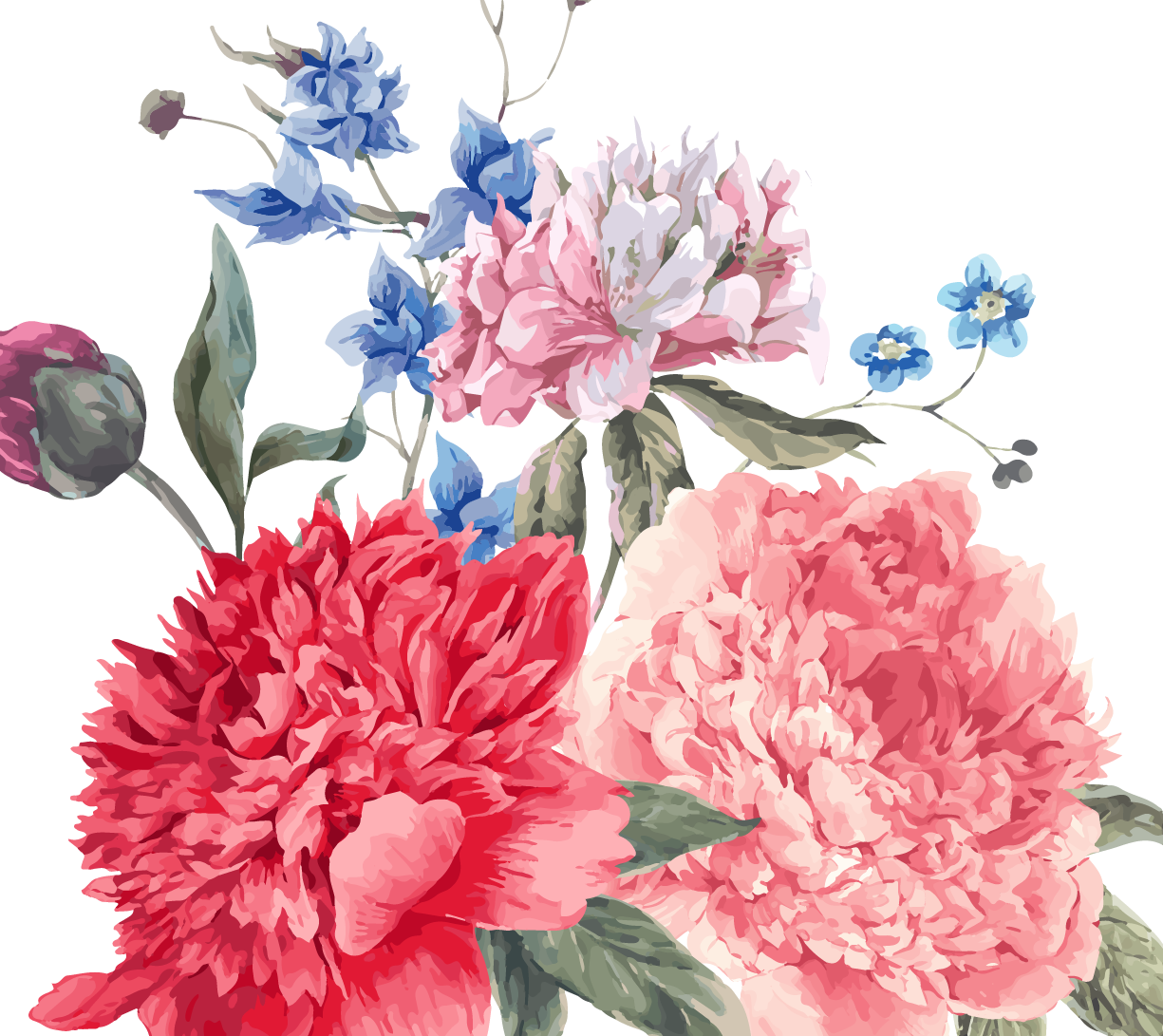 Wedding Invitation Flower Stock Photography Stock - Transparent Floral Invite Templates (1225x1091), Png Download