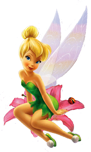 Cuadros Infantiles Con Hadas - Tinkerbell Png (344x600), Png Download
