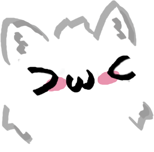 Kawaii Cat Face Blush By Toxicfairy1-d7lgycg - Butterfly (920x743), Png Download