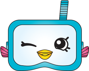Snorky Ct Art - Shopkins Season 5 Snorky (400x400), Png Download
