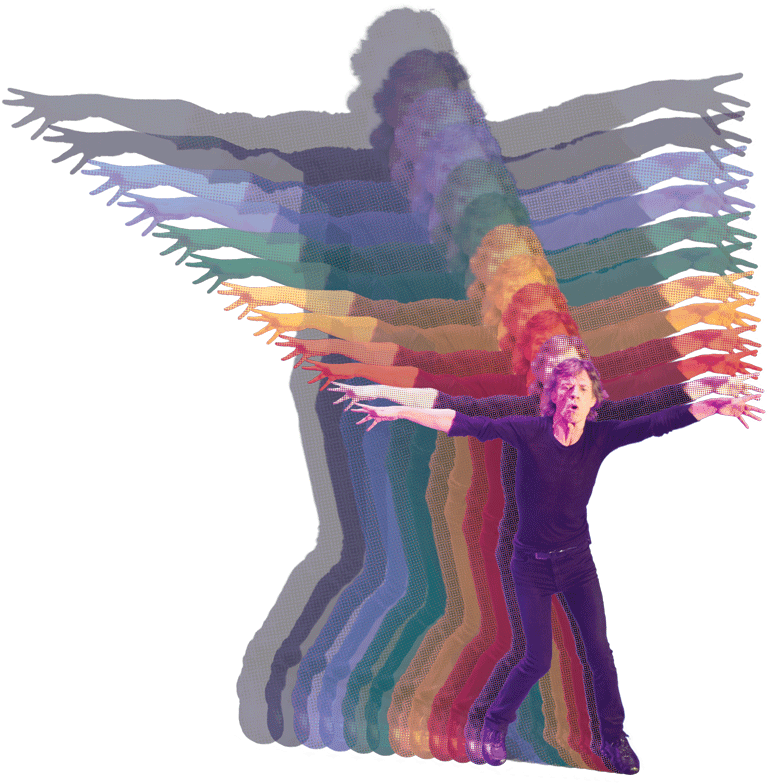 Music Poster Jagger Fade1 Music Shirt Banner2 Music - Music (800x800), Png Download