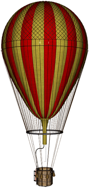 Hot Air Balloon Png By Mysticmorning On Deviantart - Hot Air Balloon Vintage Png (900x664), Png Download