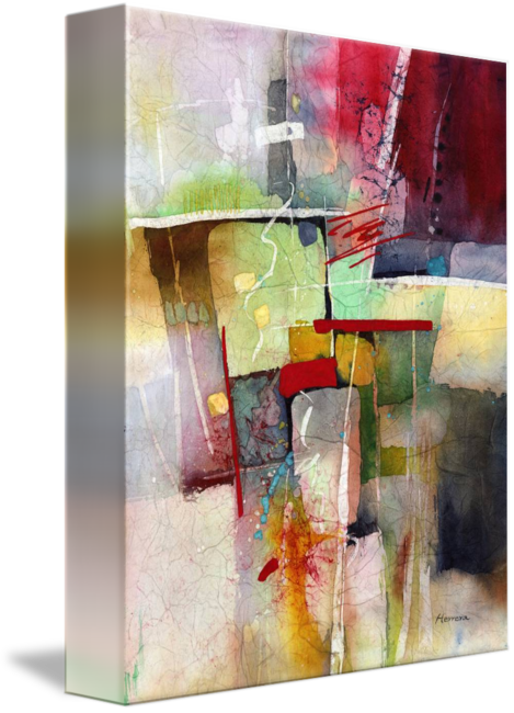 "florid Dream" By Hailey E - Painting (469x650), Png Download