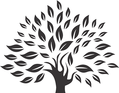 Jpg Royalty Free Download Black And White Tree Of Life - Life Wellness Center Logo (404x316), Png Download