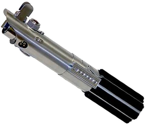 Anakin Skywalker's Lightsaber - Luke's Blue Lightsaber Hilt - Free ...