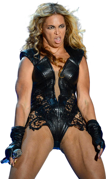Beyoncé Super Bowl Xlvii Halftime Show Muscle - Beyonce Pic Removed From Internet (409x637), Png Download