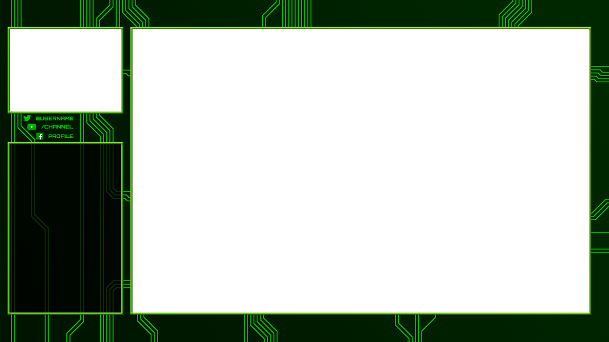Twitch Overlay Circuits - Twitch 16 10 Overlay (1191x670), Png Download