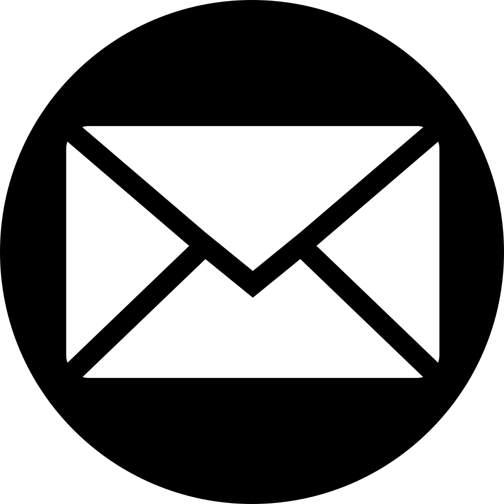 Png File - Email Icon Vector Circle (980x980), Png Download