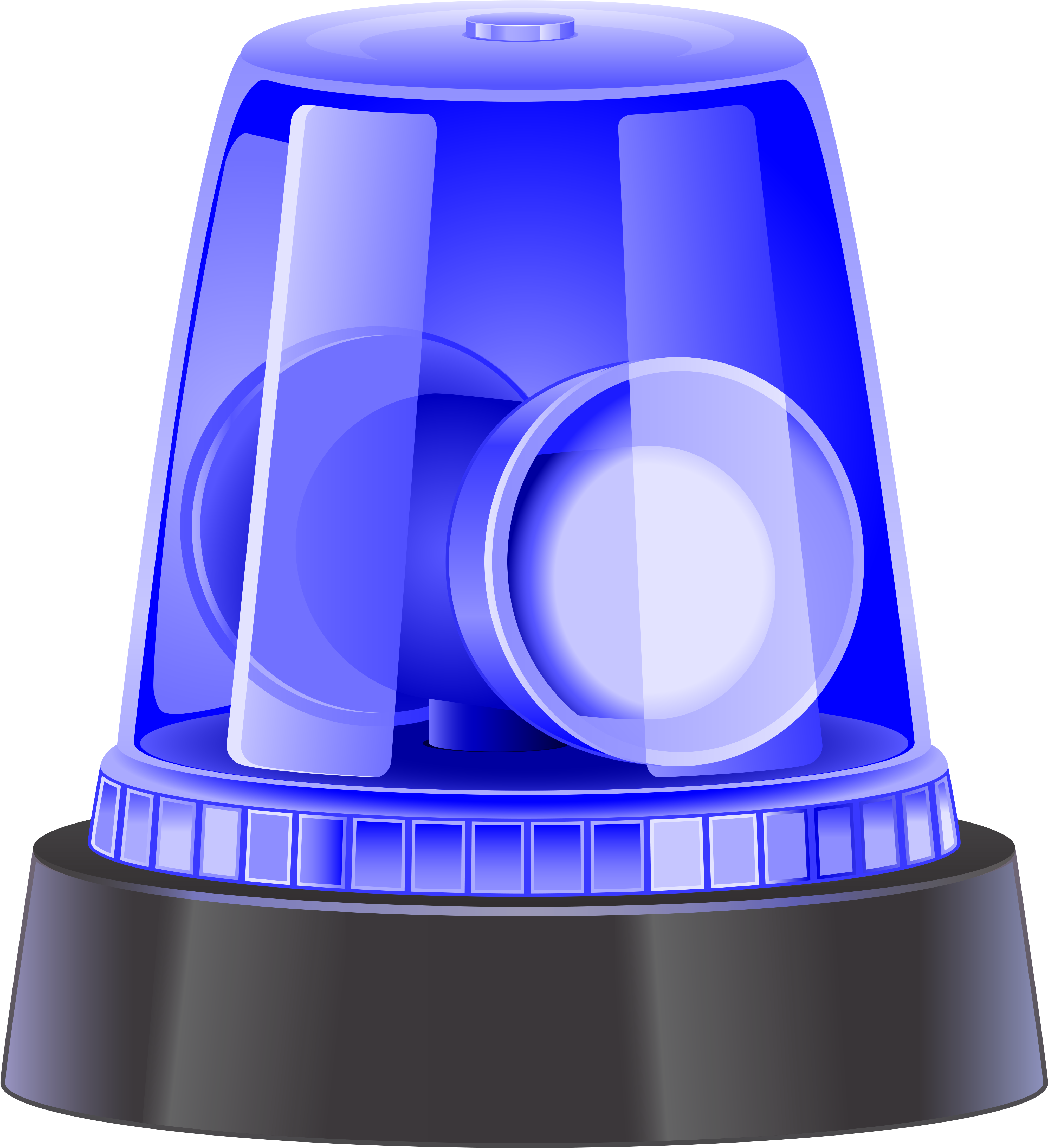 Blue Police Siren Png (4278x4680), Png Download