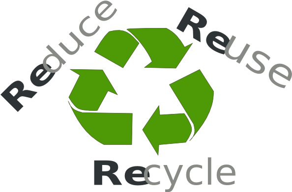 Reduce Reuse Recycle Earth Png Transparent Reduce Reuse - Reuse (600x397), Png Download