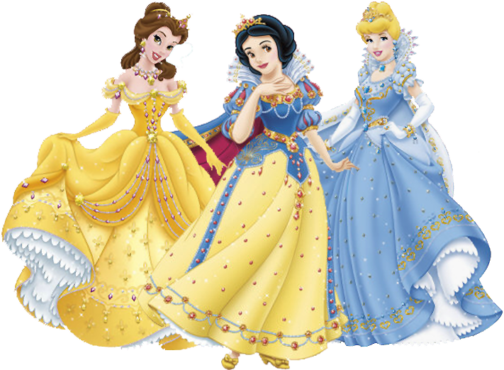 Doll Drawing Cinderella - Belle Snow White Cinderella (729x547), Png Download