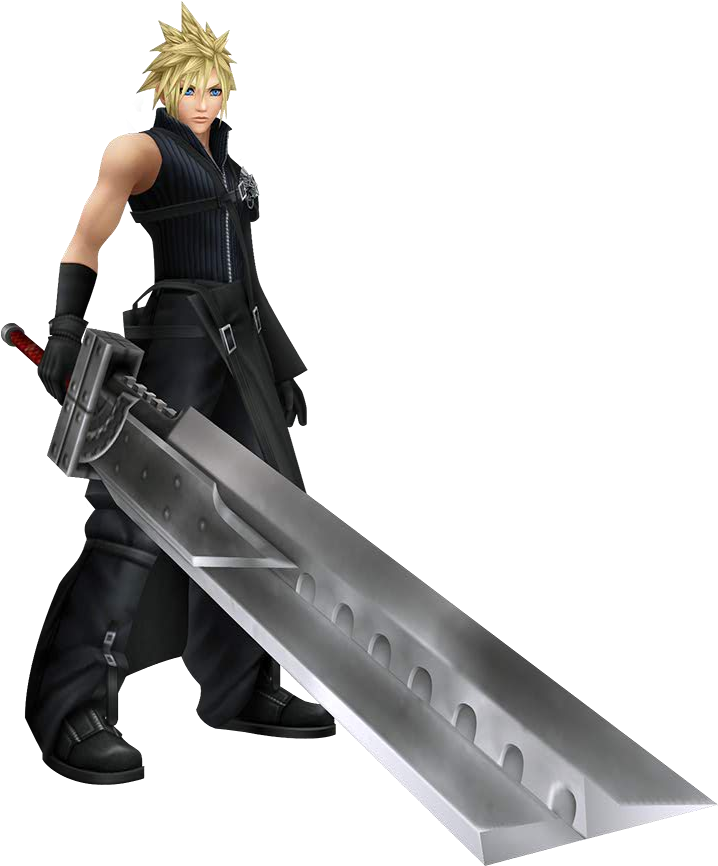Cloud Strife - Cloud Final Fantasy Png (375x451), Png Download