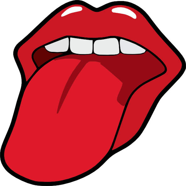 pic Tongue Out Clipart Black And White tongue cliparts png image with no