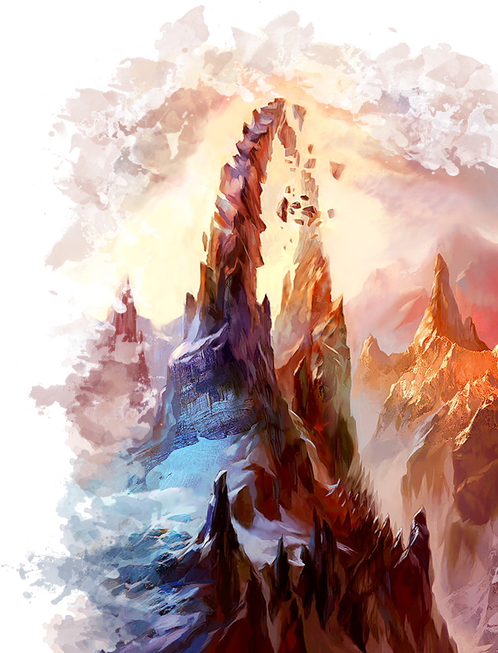 Full art. Гора МТГ. Горы МТГ арт. Горы арт. Горы арты