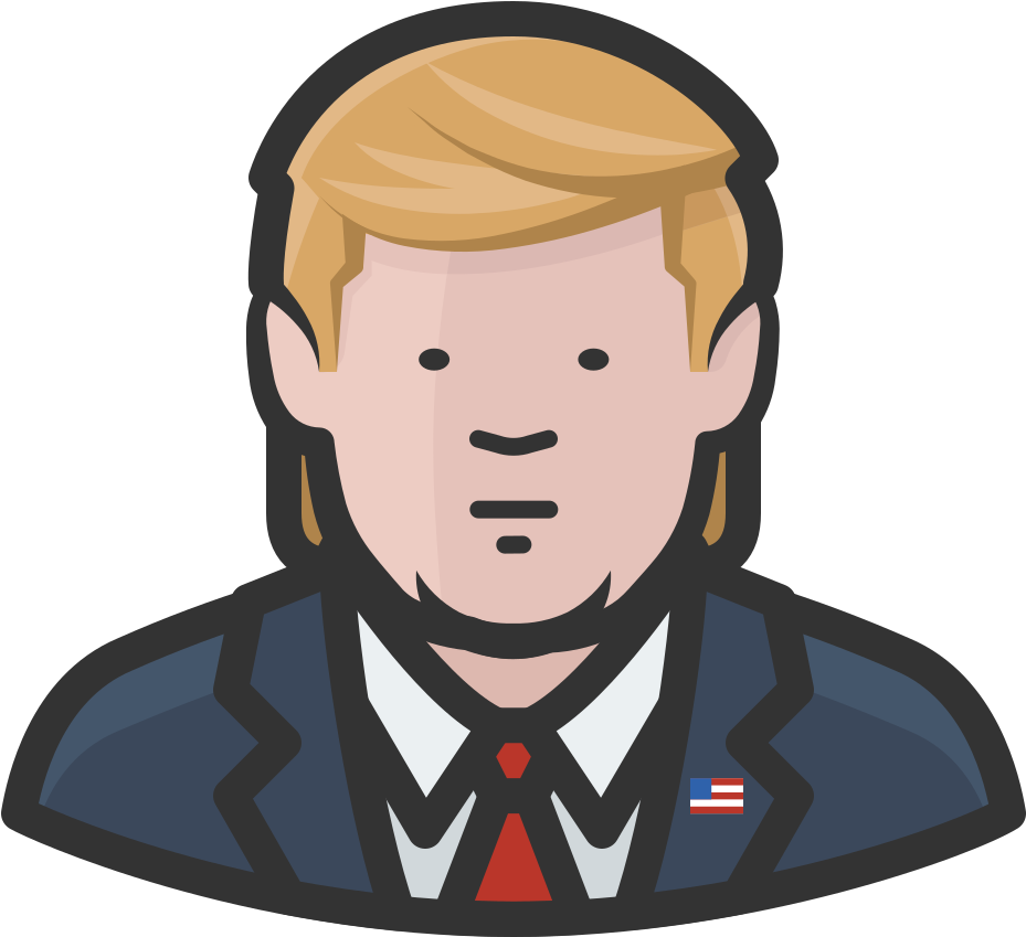 Donald Trump Icon - Trump Icon (1024x1024), Png Download