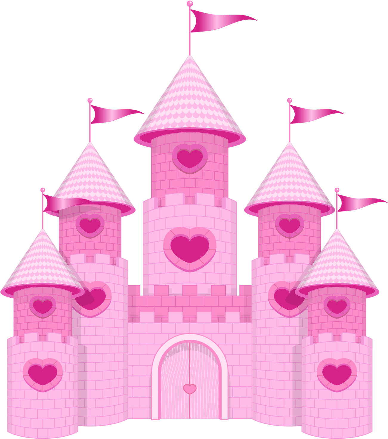 Princess Castle Png - Topo De Bolo Ursinha Princesa (1500x1500), Png Download