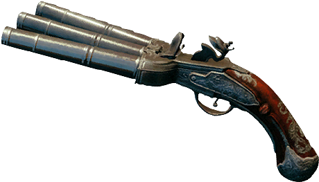 Acu Three-shot Duck Foot Render - Assassin's Creed Unity 5 Shot Duckfoot (500x300), Png Download
