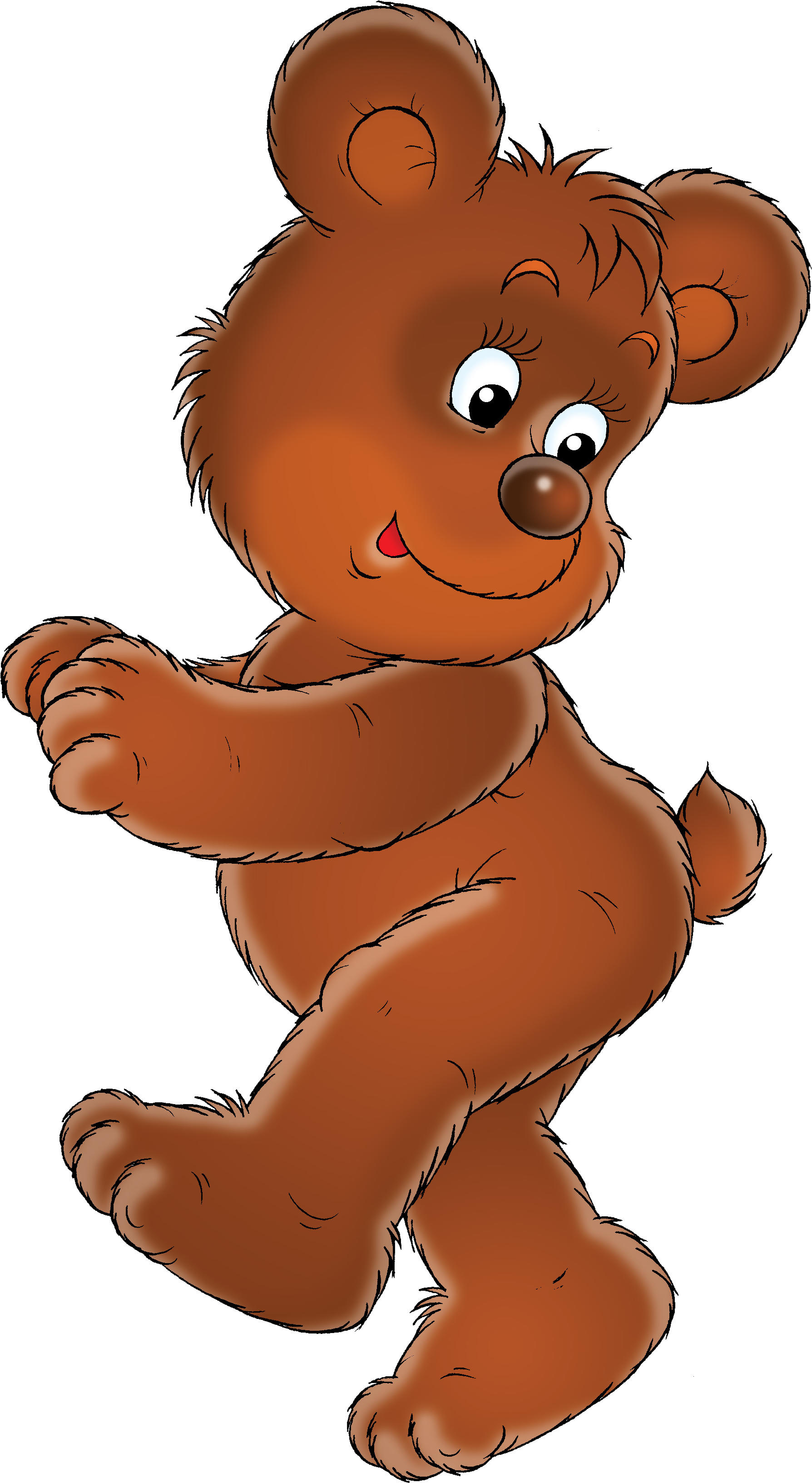 Cartoon Teddy Bears Png (1976x3392), Png Download