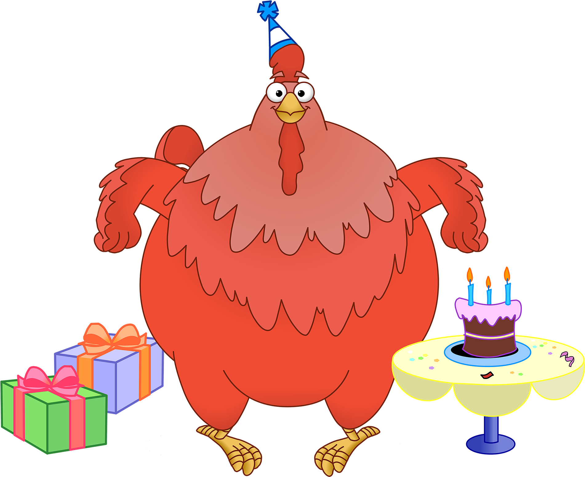 Download Dora The Explorer Big Red Chicken Character Birthday Boots