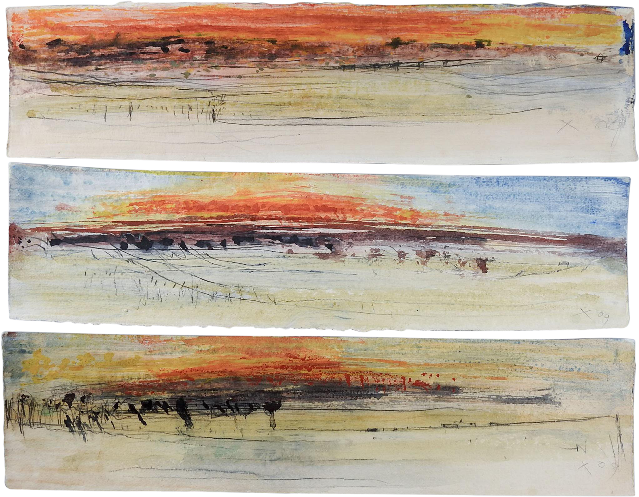 Abstract Firestorm By George Turner Chairish - Painting (2271x1768), Png Download