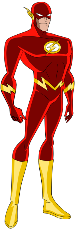 The Flash Desenho Png - Flash Barry Allen Dcau (400x800), Png Download