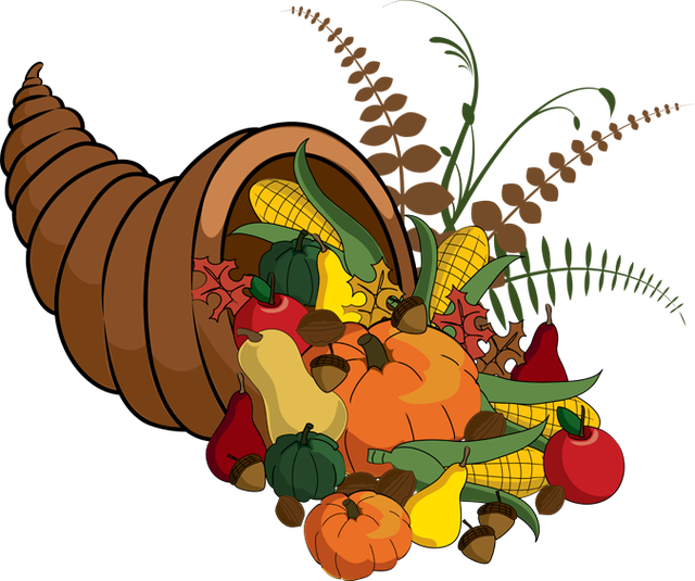 2013 Thanksgiving Clip Art - Thanksgiving Clip Art Png (640x535), Png Download
