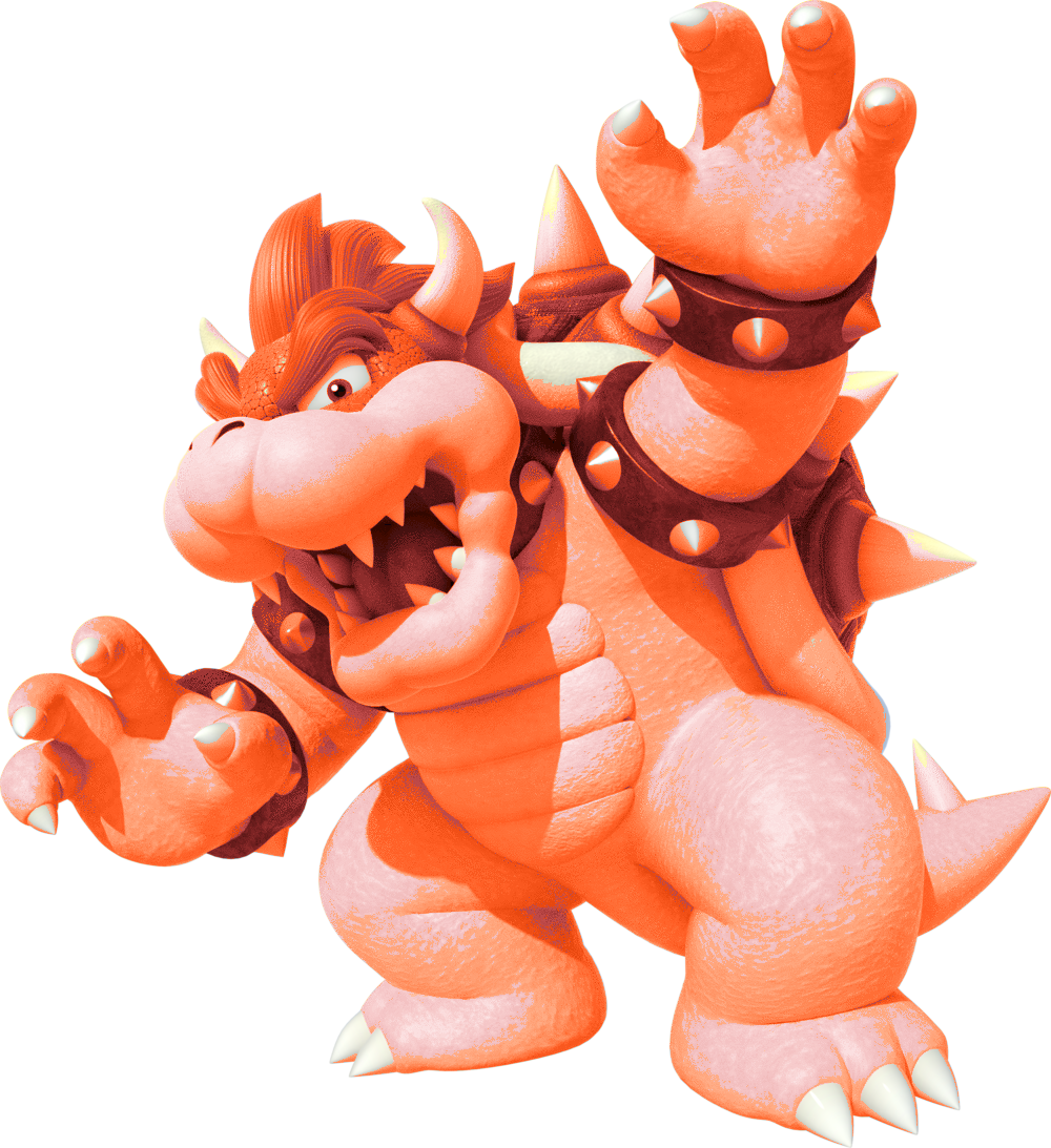 Fire Bowser - Mario Party 10 Wii U Game (selects) (1000x1093), Png Download