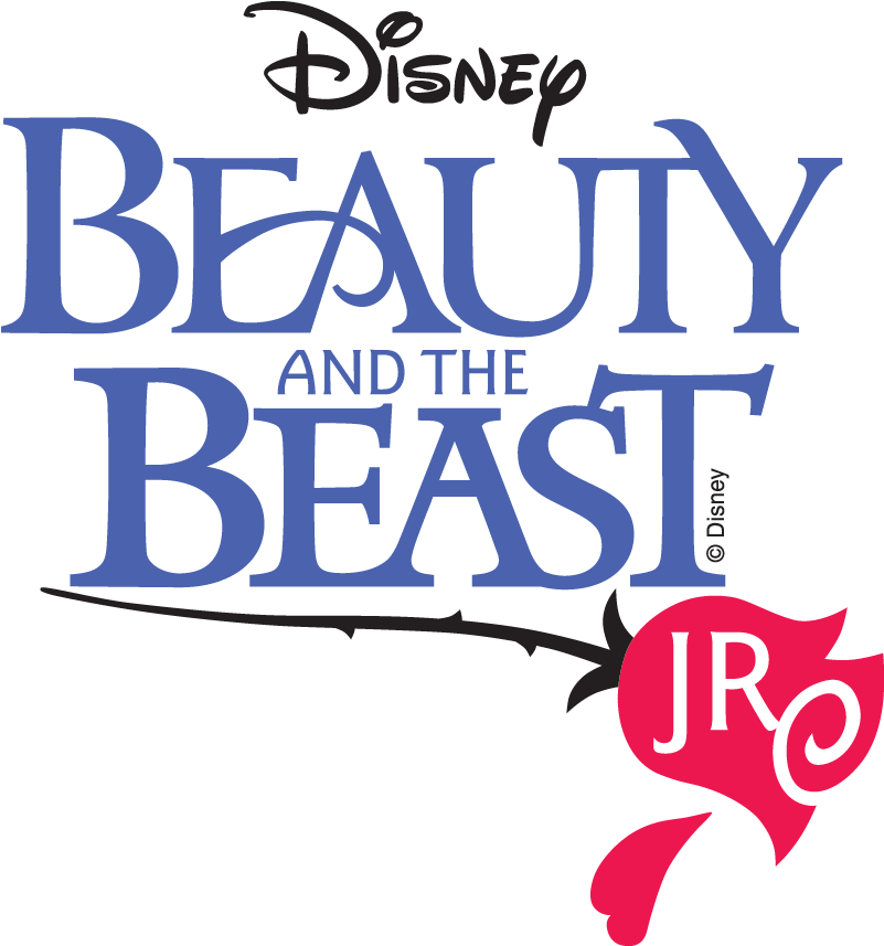 Beauty And The Beast Jr - Disney's Beauty And The Beast Jr Logo (825x875), Png Download