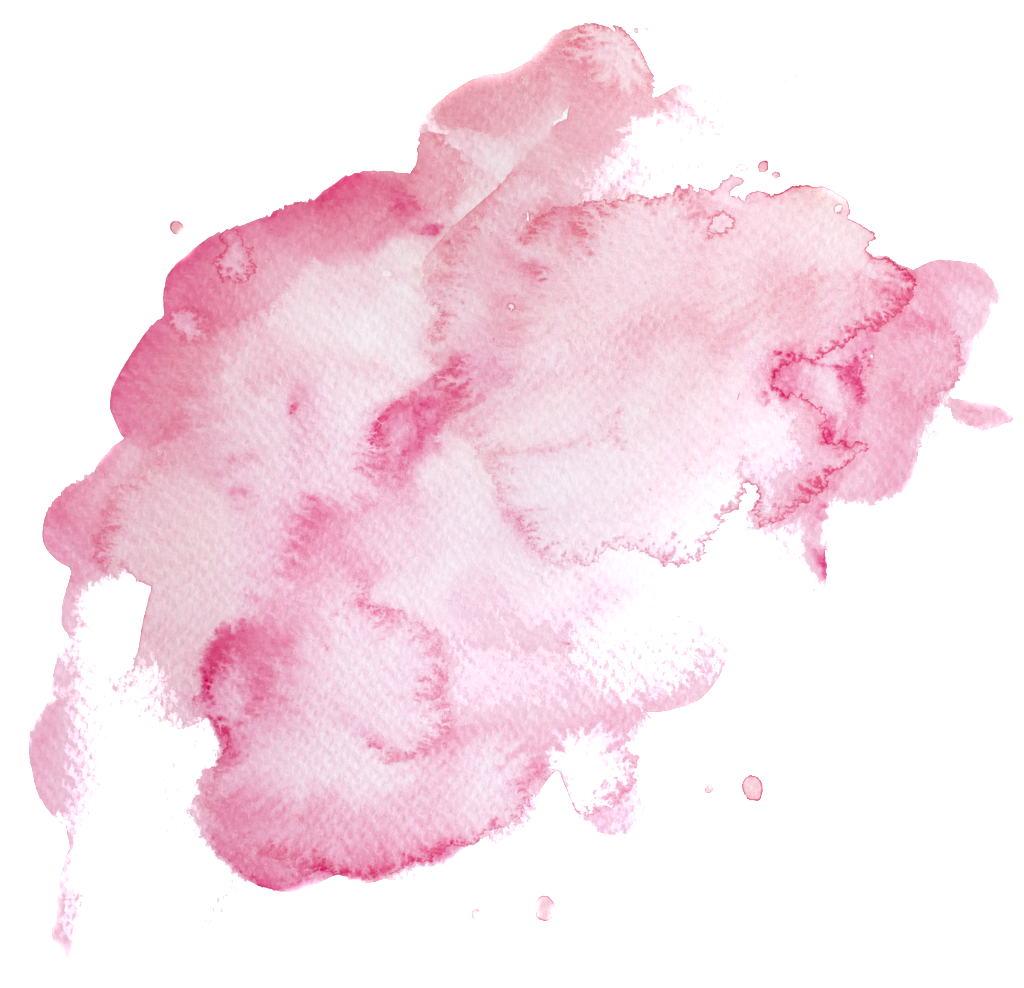 Aesthetical And Elegant Watercolor Ink - Pink Water Paint Png (1024x988), Png Download